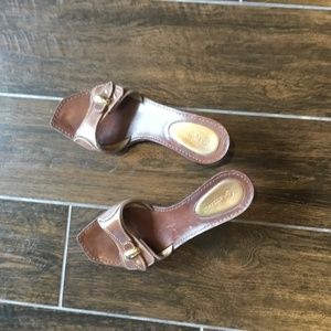 Brown sandals